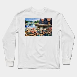 Lobster Traps Montague PEI Long Sleeve T-Shirt